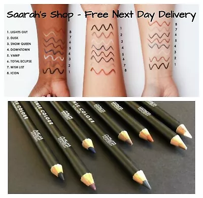 £4.99 • Buy MUA Makeup Intense Colour Eyeliner Kohl Pencil Soft New Formula  Vegan Sealed