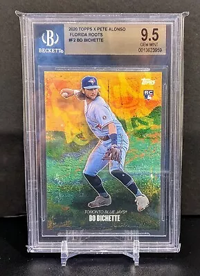 Bo Bichette ⚾ 2020 Topps X Pete Alonso Florida Roots RC Rookie #2 ⚾ BGS 9.5 ⚾  • $5.99