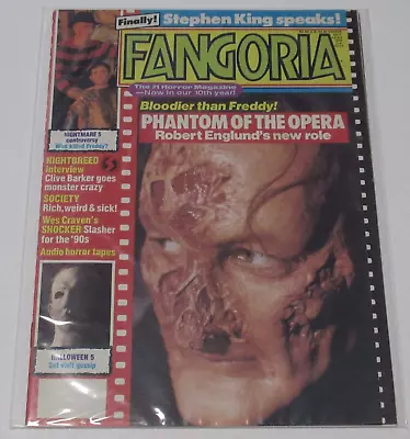 Fangoria Horror Magazine #87 1989 Phantom Of The Opera Nightmare 5 Halloween 5 • $15