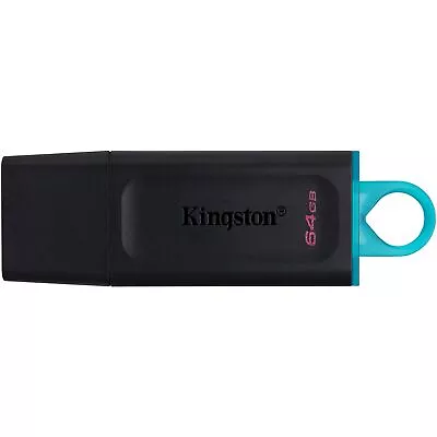 £5.88 • Buy Kingston DataTraveler Exodia 64GB USB 3.0 Flash Stick Pen Memory Drive - Black 
