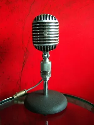 Vintage 1940's Shure 556 Dynamic Microphone Elvis W Accessories 55S DISPLAY # 8 • $365