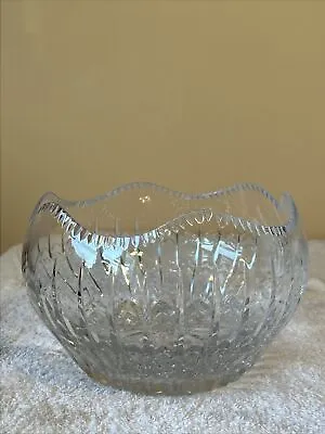 House Of Igor Carl Faberge Cut Crown Crystal Bowl • $65