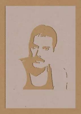 Freddie Mercury 2 Freddy Queen Stencil Celebrity Rock Star Foo Fighters • £2.99