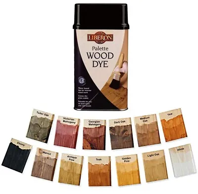 Liberon Interior Floor And Woodwork Palette Wood Dye - All Colours And Sizes • £11.84