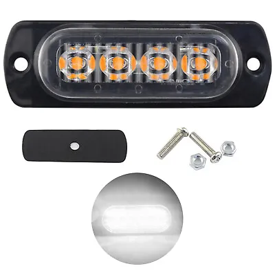 Universal Car/Motorcycle/Truck Waterproof LED Emergency Warning Light Side Lamp • $4.56