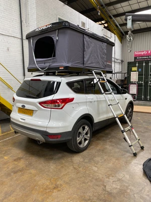 £1450 • Buy RoofBunk 'Roamer' Hard Shell Roof Tent - Dark Grey