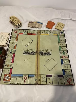 MONOPOLY Vintage 1930s Board Game JOHN WADDINGTON • £0.99