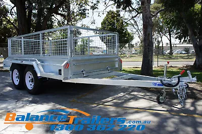 9x5 Hot Dip Galvanised Full Welded Heavy Duty Tandem Trailer ATM 3200KG 3.2T  • $4600