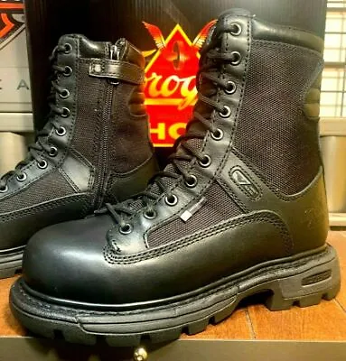 Thorogood Tactical Boots Waterproof 200gm Insulation Zipper Police EMT 834-7992 • $79.99