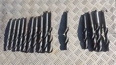 15 Morse Taper Drill Bits Various Quality Recon/New 20 24 25 26mm 5/8 3/4 7/8 1  • £130