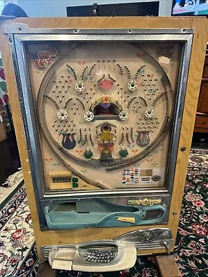 Vintage NISHIJIN DX Pachinko Machine Early 1900’s Bowling Theme W/ 100 Balls • $250