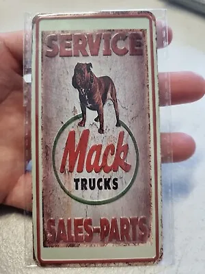 MACK TRUCKS -  Retro Vintage Tin Sign Bar Shed & Man Cave Magnet - NEW • $9.99