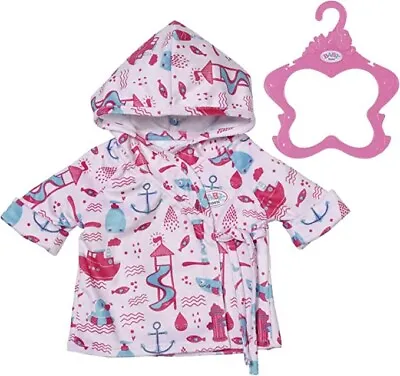 BABY Born Dolls Bath Bathrobe Little One Will Love Wrapping Night-Time Routine • £20.99