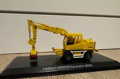  World Of Stobart  1/76 Scale Stobart   Rail - Liebherr A900ZW Excavator W041 • £6