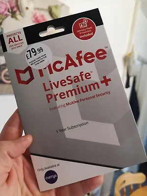 £29.99 • Buy McAfee Live Safe Premium + AntiVirus