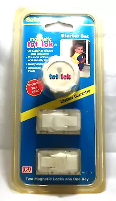 Safety 1st Magnetic Tot Lok Starter Set Infant Baby Toddler New In Package NIP • $8.99