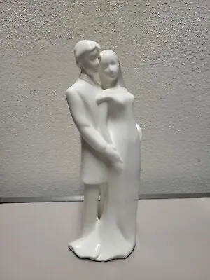 Royal Doulton Classics Images Wedding Vows Figurine Vintage White Sculpture • $28.22