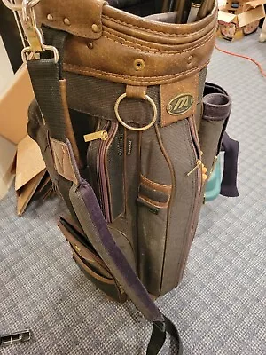 Mizuno Omega LX Cart/Stand Golf Bag Great Condition Brown • $5