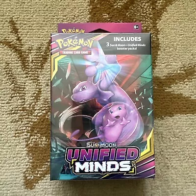 Pokemon TCG Sun & Moon Unified Minds Hanger Box ( 3 Booster Packs ) New Sealed • $57.50