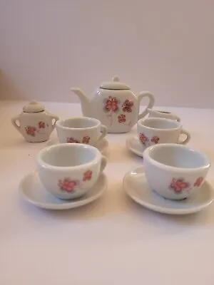 Vintage Child`s Tea Set-11 Pcs. Service For 4 • $18.99