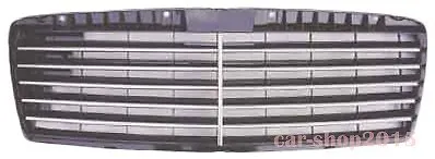 Front Grille Mercedes Benz W210 1995-1999 Pre-Facelift Carbon Look W/11 Moulding • $89.31