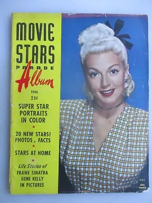 Movie Stars Parade Album - Vol. 1 No. 1 Issue 1946 - Lana TURNER Cover • $17.99