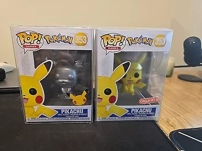 Pikachu #353 Pop! Vinyl Pokemon Target Exclusive 25th Anniversary Sealed In Box • $19.99