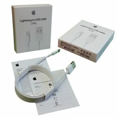 Original Apple IPAD USB Charger Cable Power Supply Lightning IPAD Mini / Pro/Air • £9.44