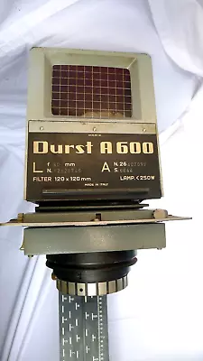 Vintage Photography Darkroom Durst A600 Black & White Medium Format Enlarger 6x9 • £49.99