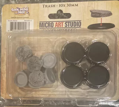 Micro Art Studio Bases: Trash 10x30mm Unpainted D&D CMON • $9