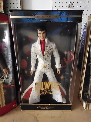 2000 Mattel Timless Treasures Elvis Eagle Jumpsuit 28570 Doll Unopened Box • $55