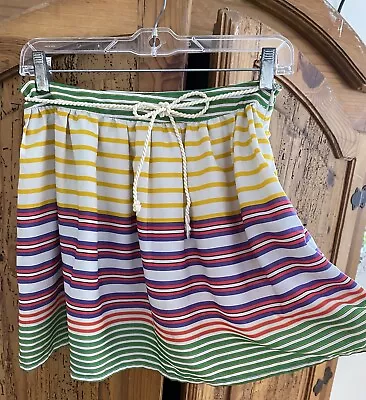 Zara TRF Cute Striped Skirt Medium • $18.50