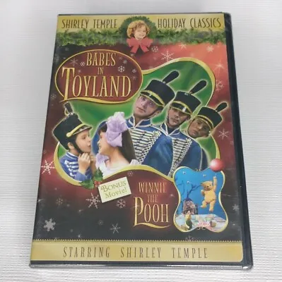 Shirley Temple Holiday Classics Babes In Toyland/Winnie The Pooh DVD 2006 New • $7