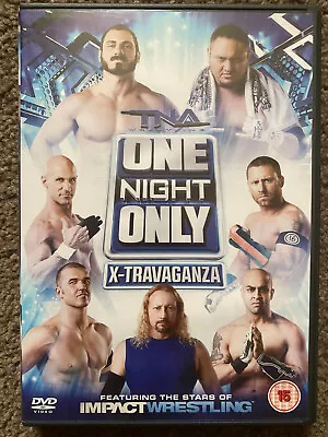 TNA Impact Wrestling One Night Only X-Travaganza 2013 DVD RARE WWE AEW ROH • $29