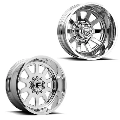 20x10 Fuel Forged FF09D FORD/DODGE DUALLY SUPER SINGLE Wheels 10 Lug Set Of 6 • $4815