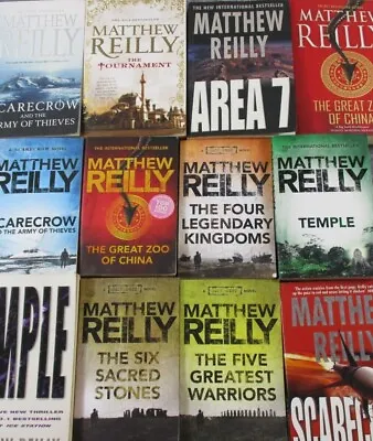 Matthew Reilly Novels - Large Selection Combine Postage Complete Your Collection • $14.99