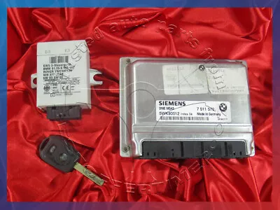 BMW E46 E39 3 5 Series 2.0i M54 ENGINE ECU SET MODULE DME MS43 EWS3 IGNITION KEY • $173.50