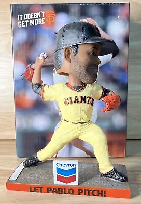 San Francisco Giants Pablo Sandoval Let Pablo Pitch Bobblehead 5/11 2019 NEW • $15