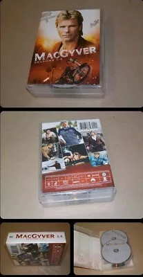 MACGYVER Seasons 1-4 Complete 22 Disc DVD Box Set  • $18.88