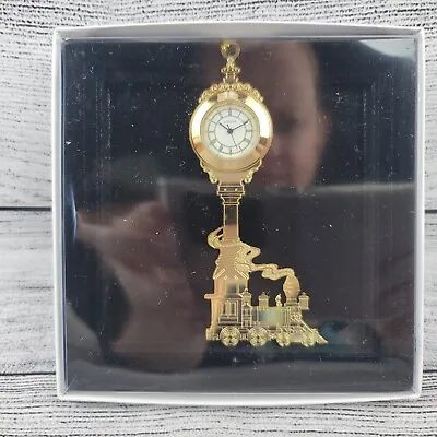 2022 D23 Expo EXCLUSIVE Disneyland Train Clock Tower Ornament By Citizen • $100