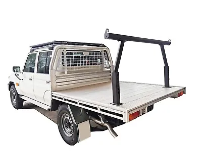 Universal Black 1.8m Long Ladder Rack Suitable For All Ute Tray Body Heavy Duty • $299.95