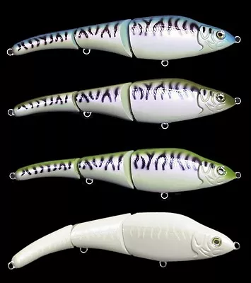 ONE (1) Double Jointed Magic Swimmer™ TYPE SwimBaits In 3 Sizes & 5 Colors • $22.95