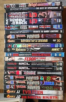 20 Lot Of MMA Dvd's • $200