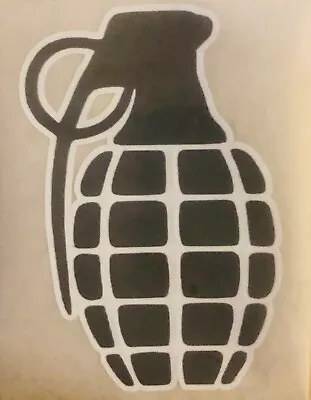 Grenade Vinyl Car Window Decal • $8.50