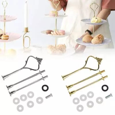 Cake Stand Hardware Mold Fittings Crown Holder DIY Making Cupcake Serving Tray • $18.88