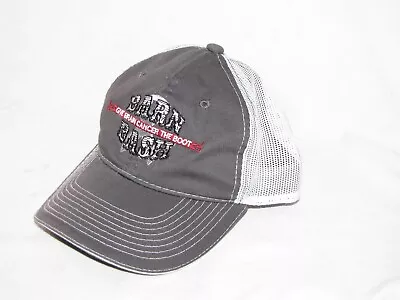 Brain Cancer Hat Baseball Cap Barn Bash Grey Stitching Mesh Snapback Summer • $6.88