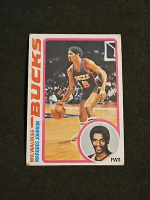 1978-79 Topps #126 Marques Johnson (RC) Milwaukee Bucks • $1.12