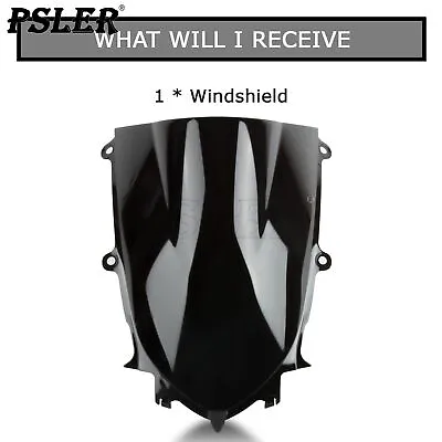 $25.88 • Buy Windshield Windscreen For Yamaha YZF R6 2017-2021 YZF R7 2021 2022 Gloss Black