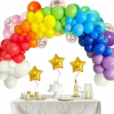 Balloon Arch Kit +Balloons Garland Birthday Wedding Party Baby Shower Decor UK • £5.85