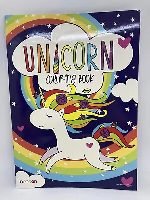 $2.98 • Buy Bendon Unicorn Coloring Book For All Ages W/ Tear & Share Pages